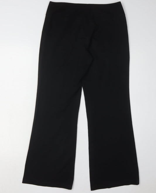 Womens UK Size 10 Dorothy Perkins Black Trousers
