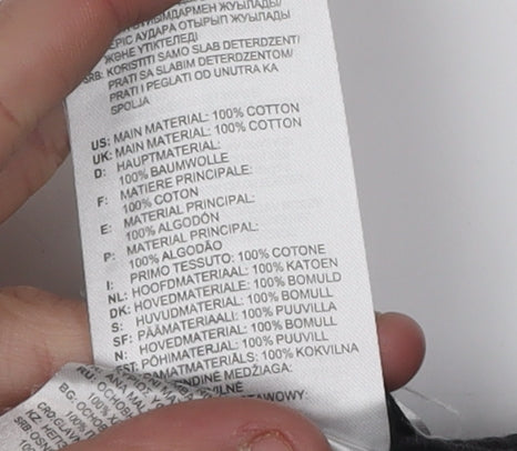 Adidas Men's Black Graphic Print T-Shirt, Medium