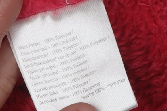 Regatta Women's Red Fleece Pullover Sweatshirt Size 14