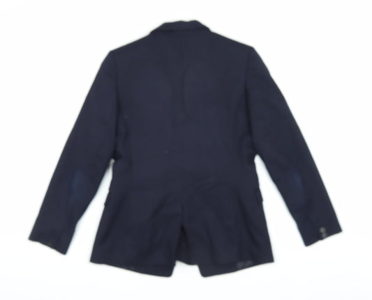 Next Women's Blue Blazer, Size 8, Single-Breasted