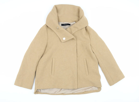 Womens UK Size L Zara Beige