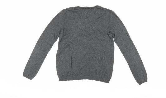 Womens UK Size L Zara Grey Pullover Jumper