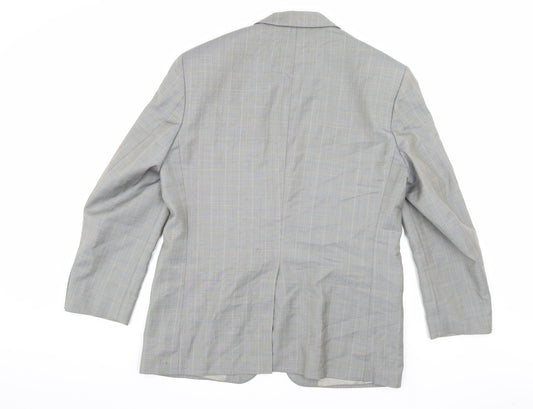 Mens UK Size 40 Marks and Spencer Regular Grey Suit Jacket