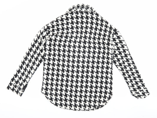 Missguided Women's Houndstooth Jacket Size 6 Classic