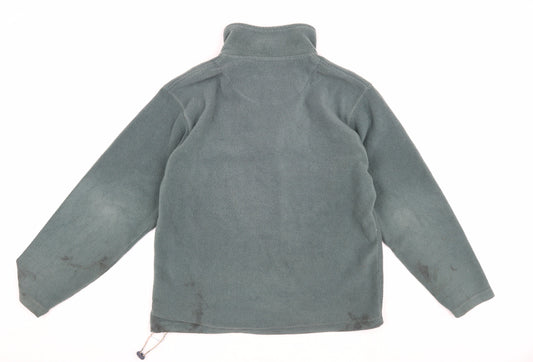 Mens UK Size M Peter Storm Green 1/4 Zip Sweatshirt