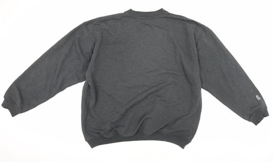 Mens UK Size L adidas Grey Pullover Sweatshirt