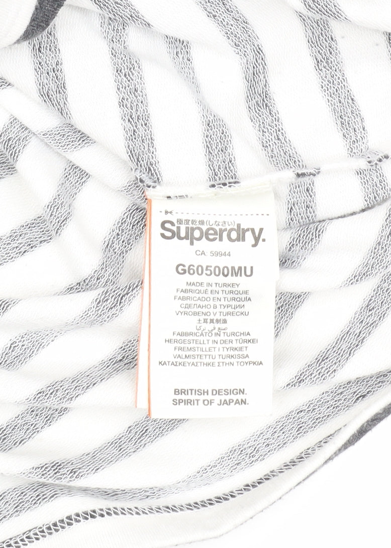 Womens UK Size 16 Superdry White T-Shirt