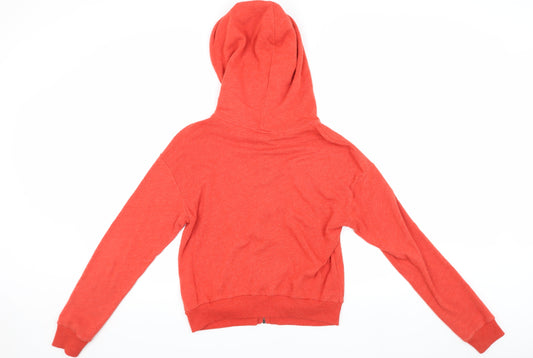 Abercrombie & Fitch Women's Red Hoodie Jacket M