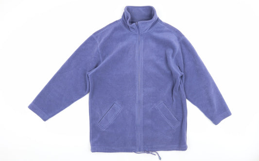 Womens UK Size S Eastex Purple Basic Jacket