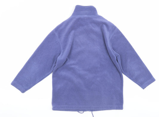 Womens UK Size S Eastex Purple Basic Jacket