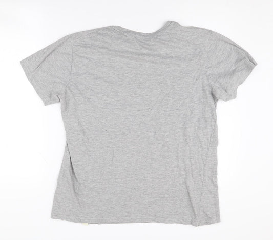 STH SHORE Men's Grey Beach Graphic T-Shirt, Size M