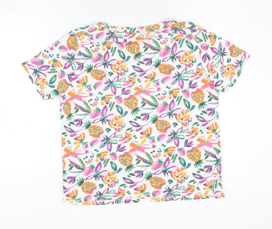 Womens UK Size M Isle Multicoloured T-Shirt