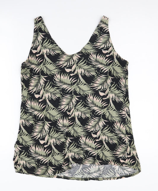 Womens UK Size 14 Warehouse Multicoloured Camisole Tank