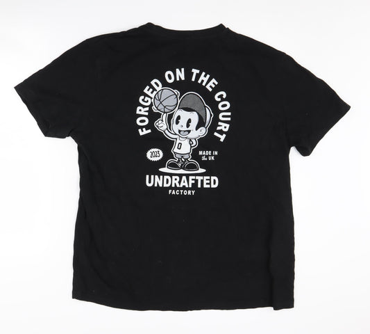 Stanley/Stella Men's Black Graphic T-Shirt XL