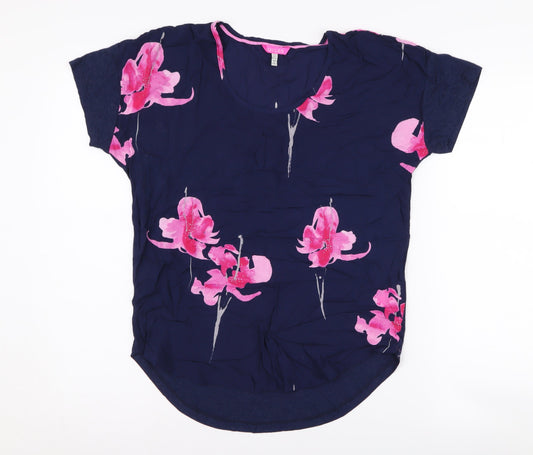 Womens UK Size XS Joules Multicoloured Basic Blouse