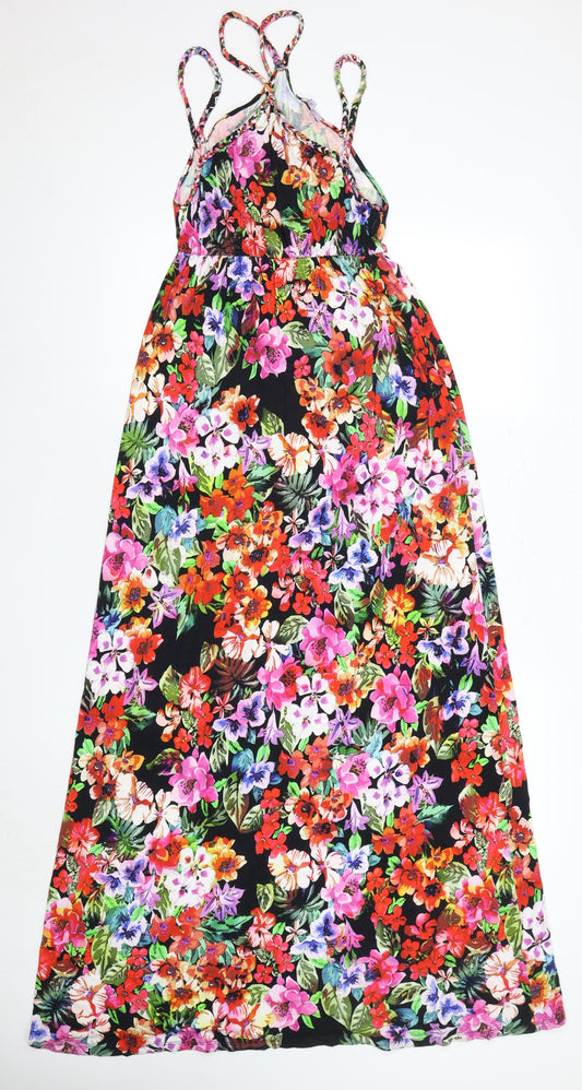 John Lewis Women's Multicoloured Floral Slip Dress