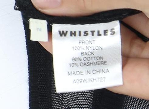 Womens UK Size M Whistles Black Tank