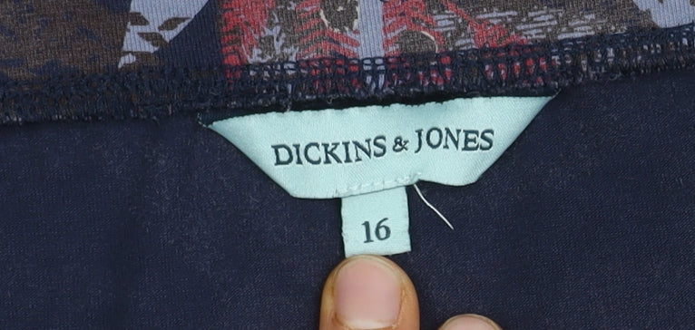 Dickins & Jones Women's Floral Skirt Multicoloured Size 16