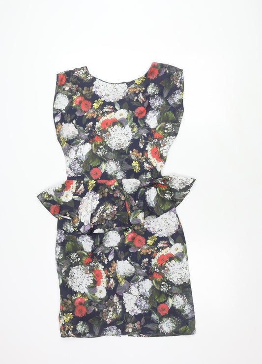 Warehouse Women's Multicoloured Dress Size 6
