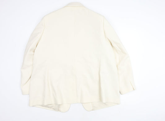 Marks and Spencer Women’s Ivory Blazer, Size 24