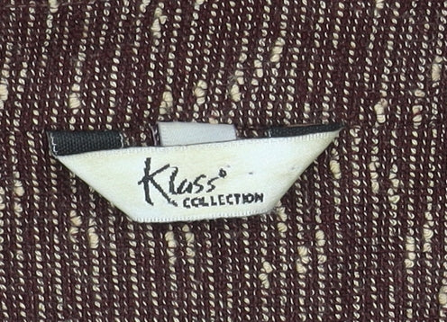 Klass Women's Brown Flecked Blazer, Size 16, Two-Button