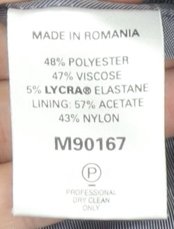 Next Petite Women's Blue Pinstripe Blazer, Size 8