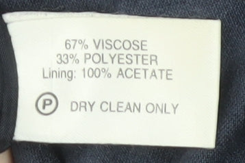 Monsoon Women's Blue Mid-Length Pencil Skirt Size 16