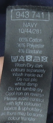 M&Co Women's Blue Straight Jeans Size 12 Regular