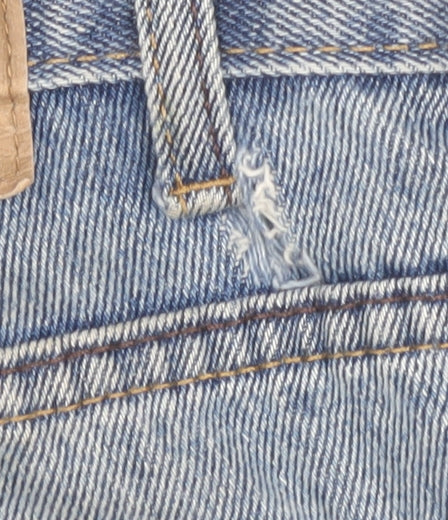 Marks and Spencer Men's Blue Straight Jeans, Size 36