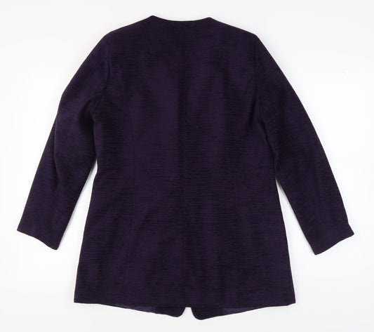 Jacques Vert Women's Purple Blazer, Size 14, Lined