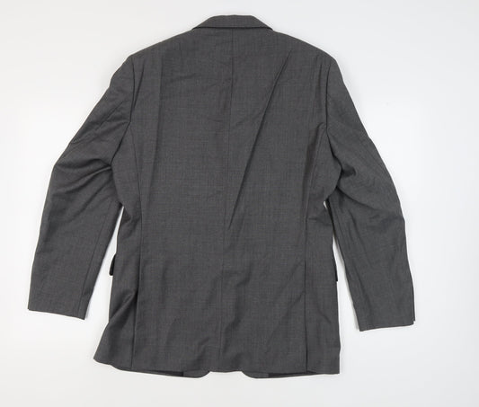 Austin Reed Grey Men's Blazer, Regular Fit, 40R