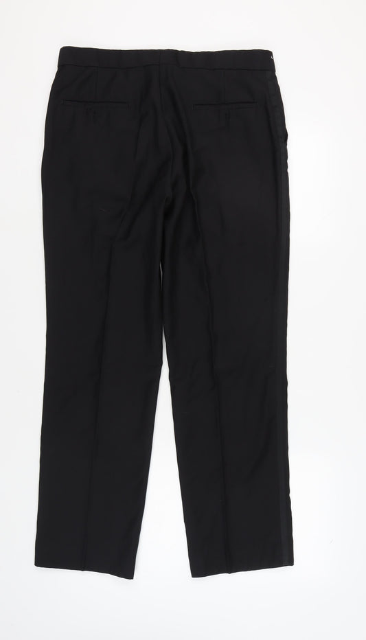 Jeff Banks Men's Black Formal Trousers 36 in