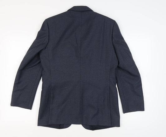 Mens UK Size 38 Centaur Regular Blue Suit Jacket