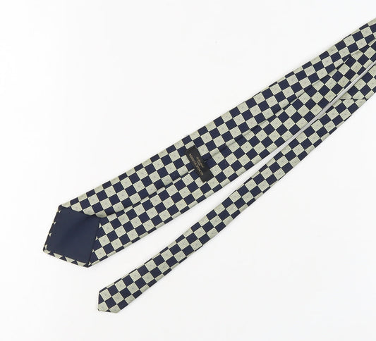 Marks and Spencer Blue Geometric Men's Tie