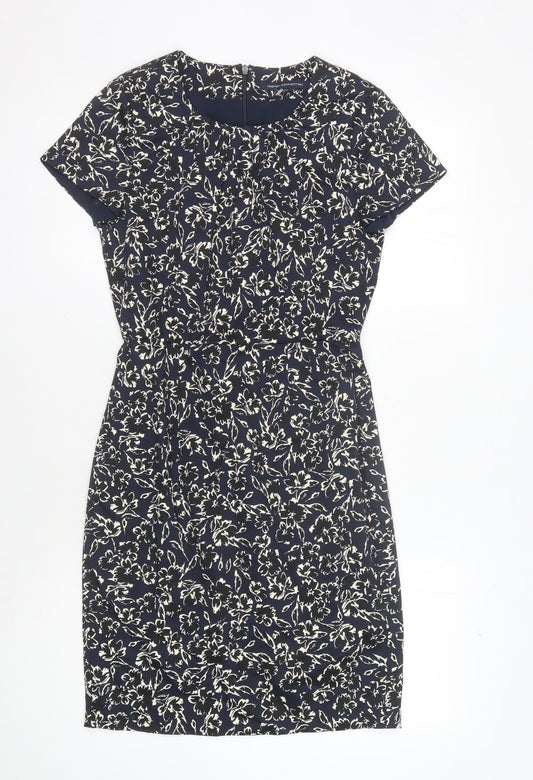 Additional front view of French Connection Women's Floral Sheath Dress XS