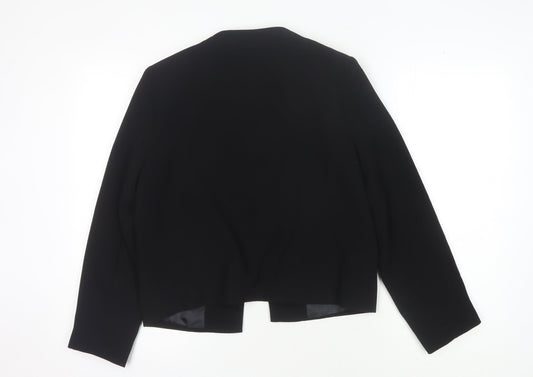 Topshop Women's Black Blazer Size 12