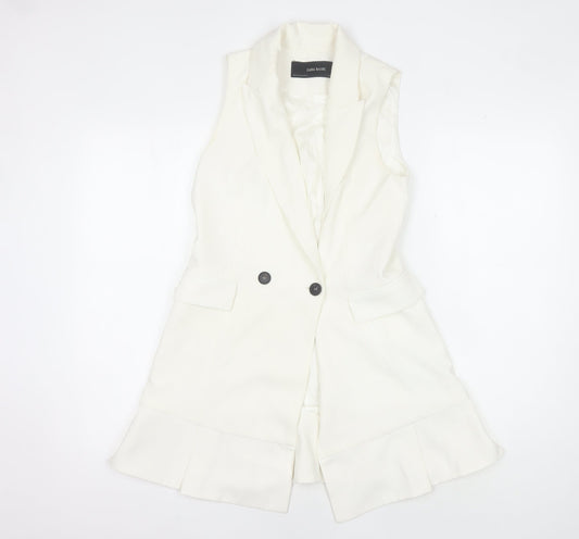 Womens UK Size KS Zara Basic Ivory