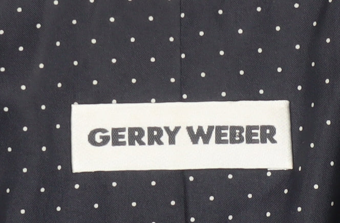 Gerry Weber Women's Black Blazer Size 10 Regular