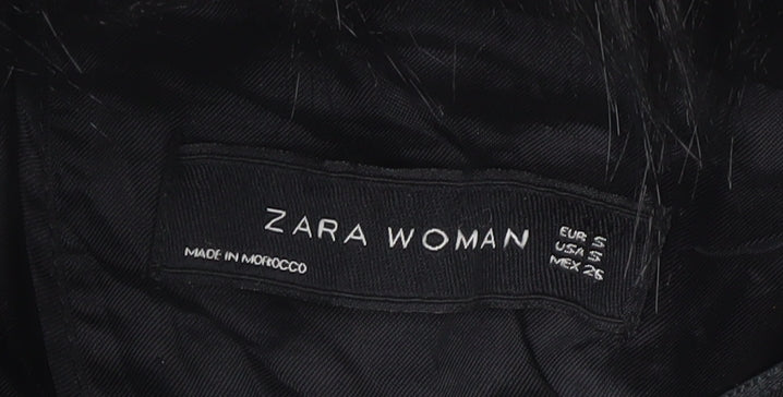 Womens UK Size S Zara Woman Black