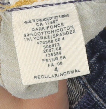 GAP Women’s Blue Denim Straight Jeans Size 4