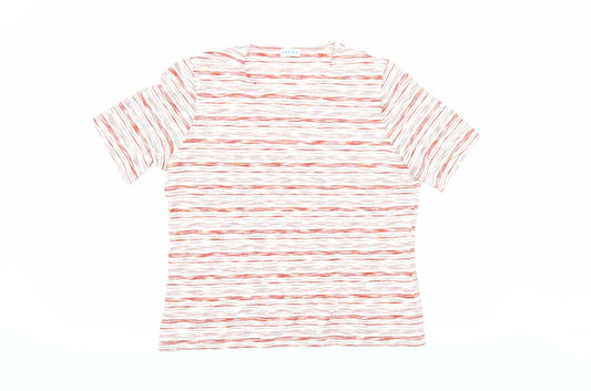 Womens UK Size 10 Eastex Multicoloured Basic T-Shirt