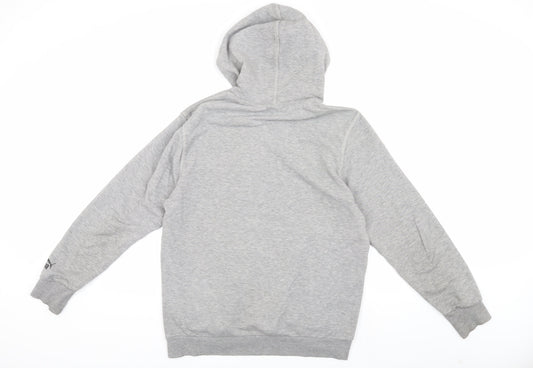 Mens UK Size S PUMA Grey Pullover Hoodie