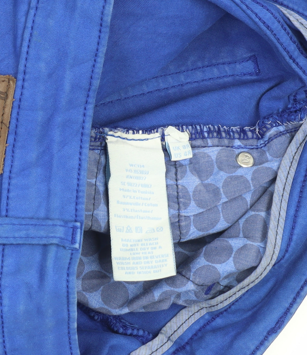 Boden Women's Blue Skinny Jeans, Size 8, Slim Fit