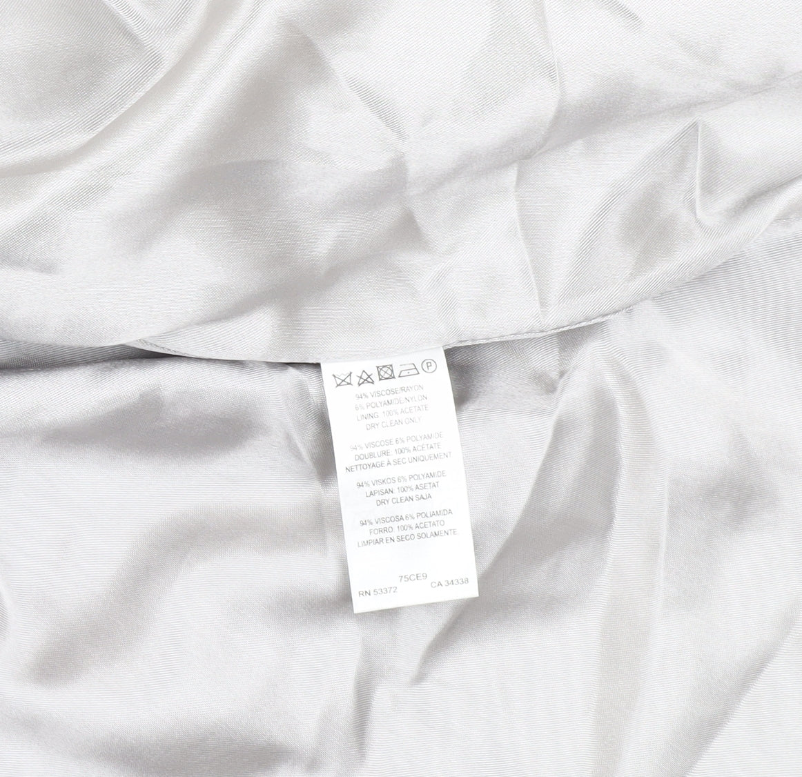 French Connection Women's Ivory Blazer Size 16 Regular Lined