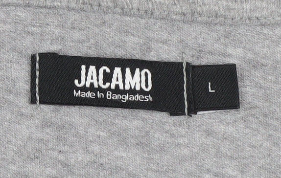 Mens UK Size L Jacamo Grey T-Shirt