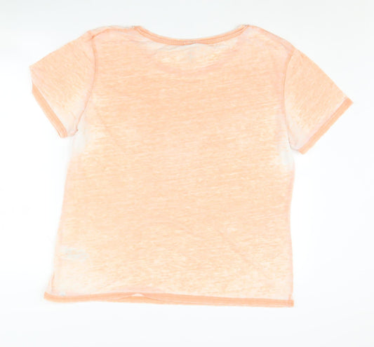 Animal Women's Orange T-Shirt Size 16
