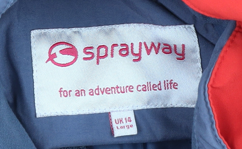 Womens UK Size 14 Sprayway Red 3-in-1 Jacket