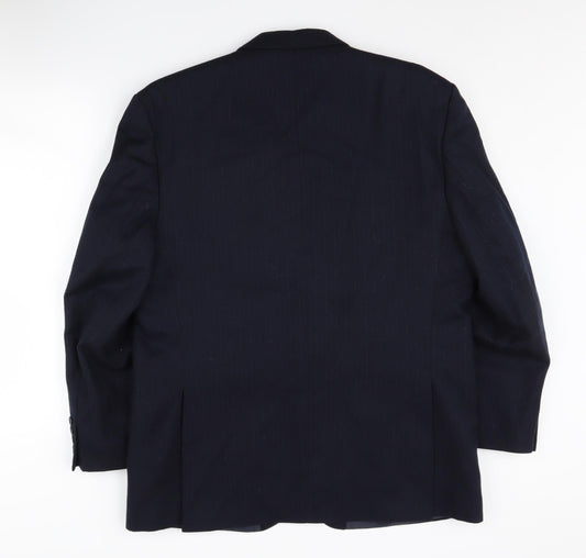 Mens UK Size 42 Centaur Regular Blue Suit Jacket