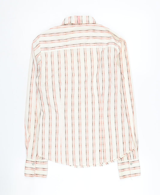 Ben Sherman Women's XS Striped Button-Up Shirt