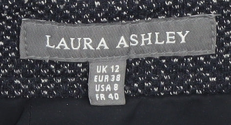 Laura Ashley Women's Black Pencil Skirt Size 12